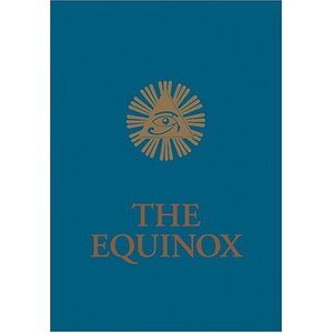 Cover of Aleister Crowley's The Blue Equinox