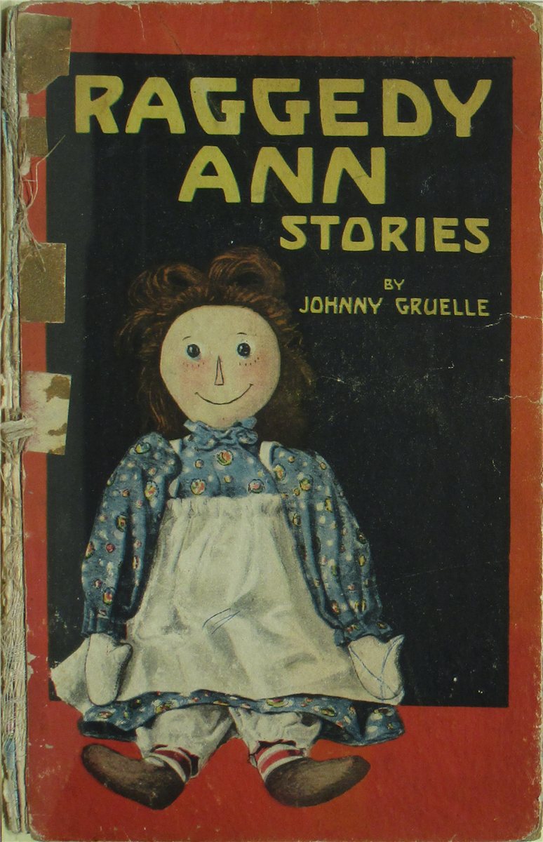 Cover of Johnny Gruelle's 1918 Raggedy Ann Stories