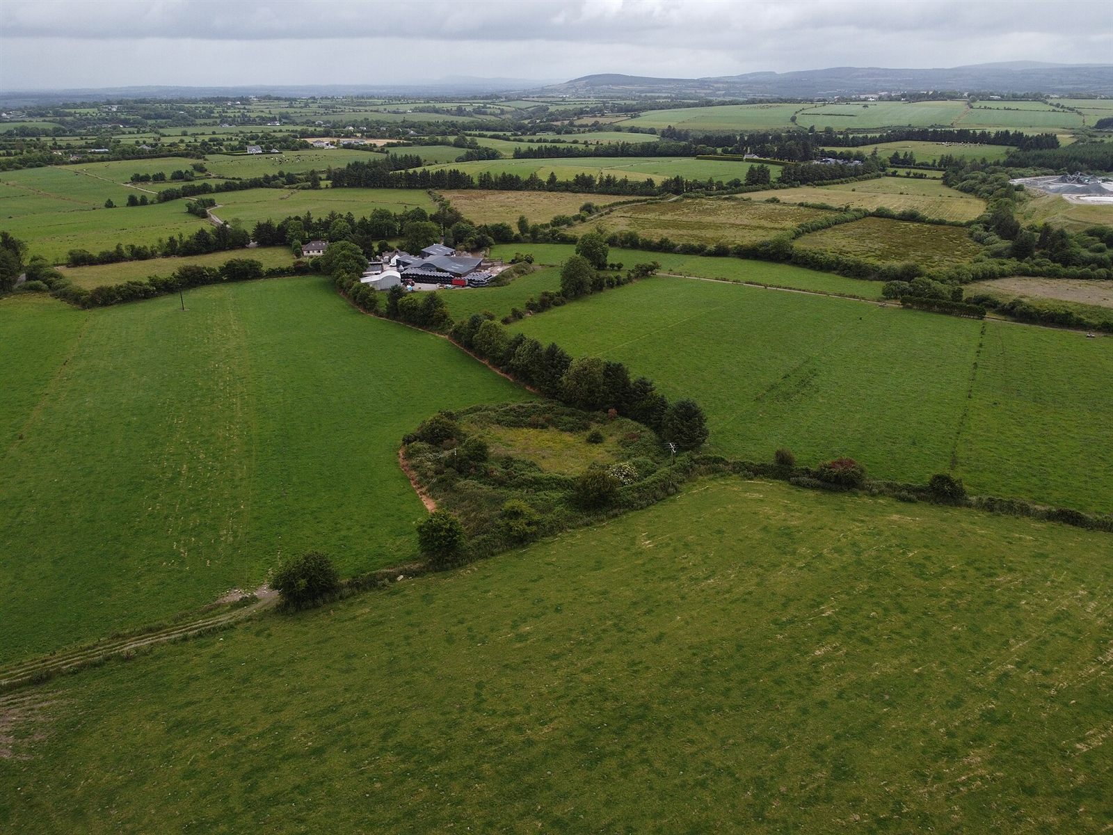 A ringfort near Carrigcleena in County Cork