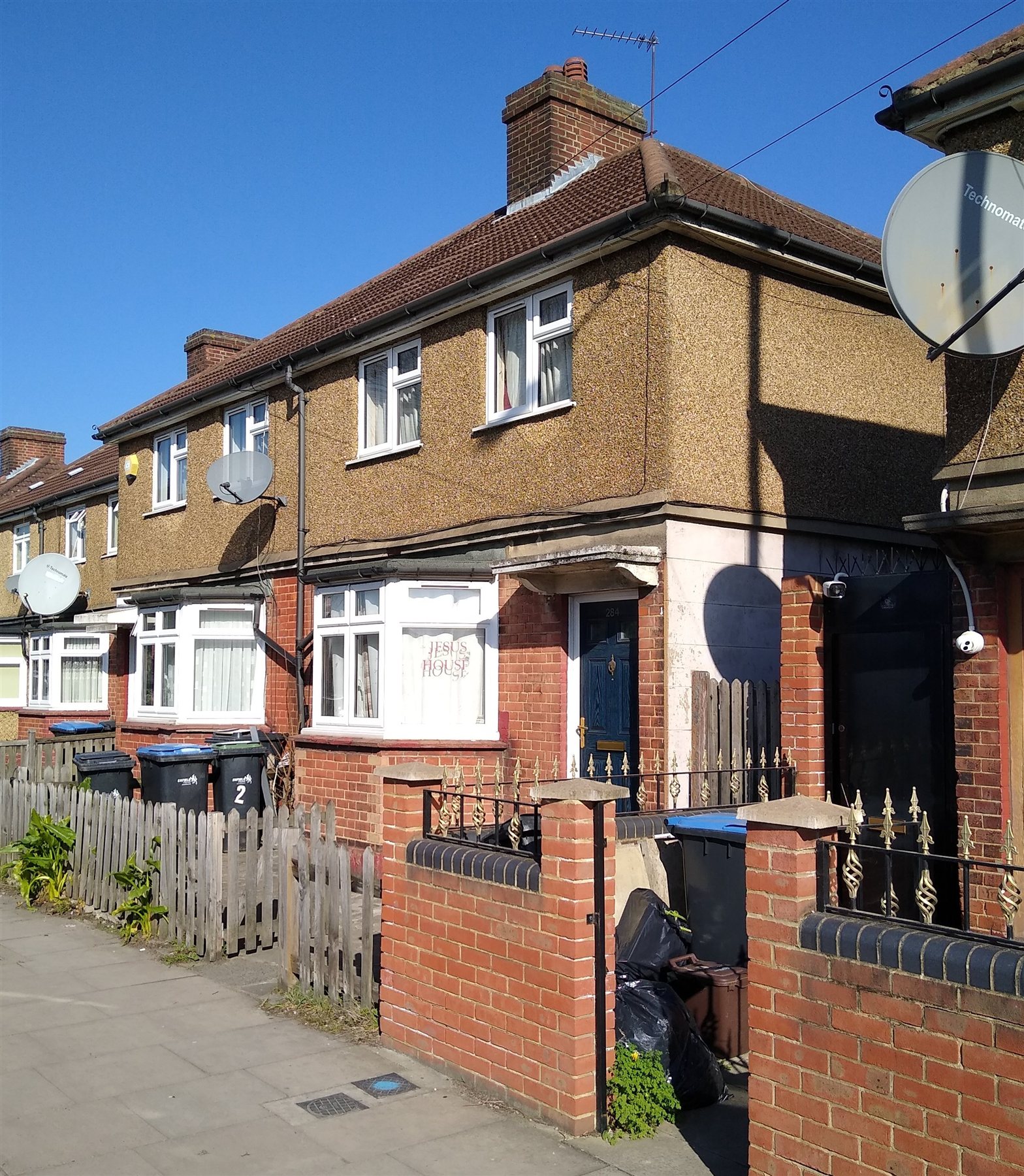 284 Green Street in Enfield, London, the house associated with the Enfield Poltergeist case