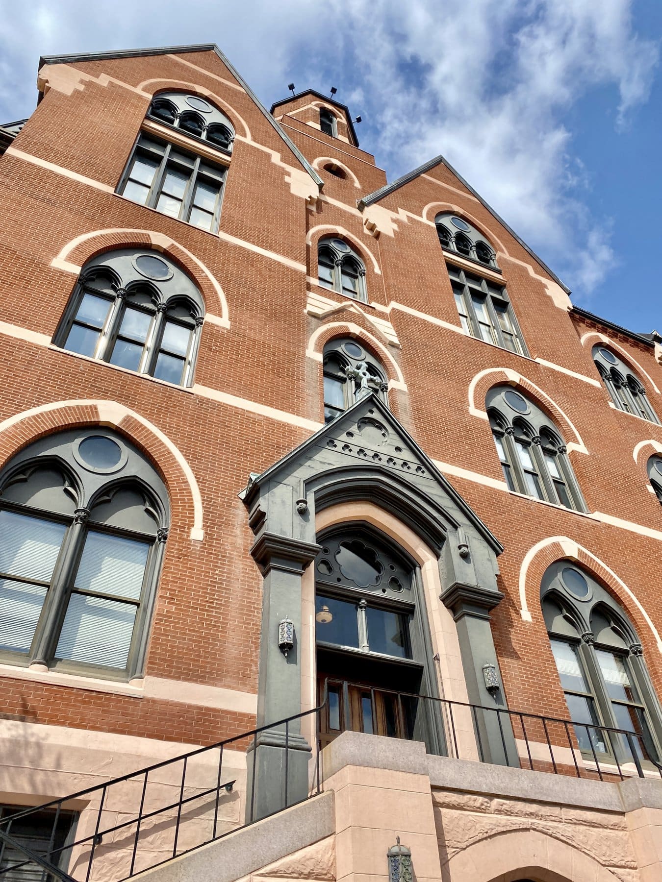 DuBourg Hall at Saint Louis University, the Jesuit institution associated with the priests who conducted the 1949 case