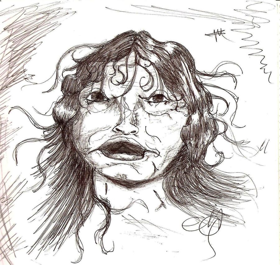 A modern visual representation of La Llorona