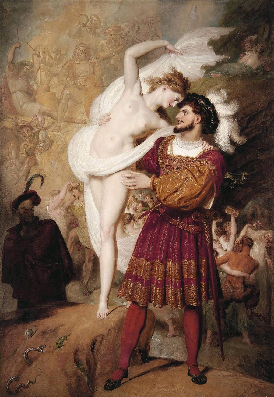 Richard Westall's 1831 painting Faust and Lilith