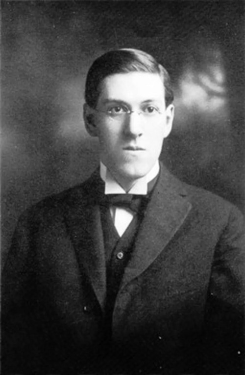 H. P. Lovecraft's official photograph for the United Amateur Press Association, the amateur journalism circle he belonged to around the time he wrote Nyarlathotep