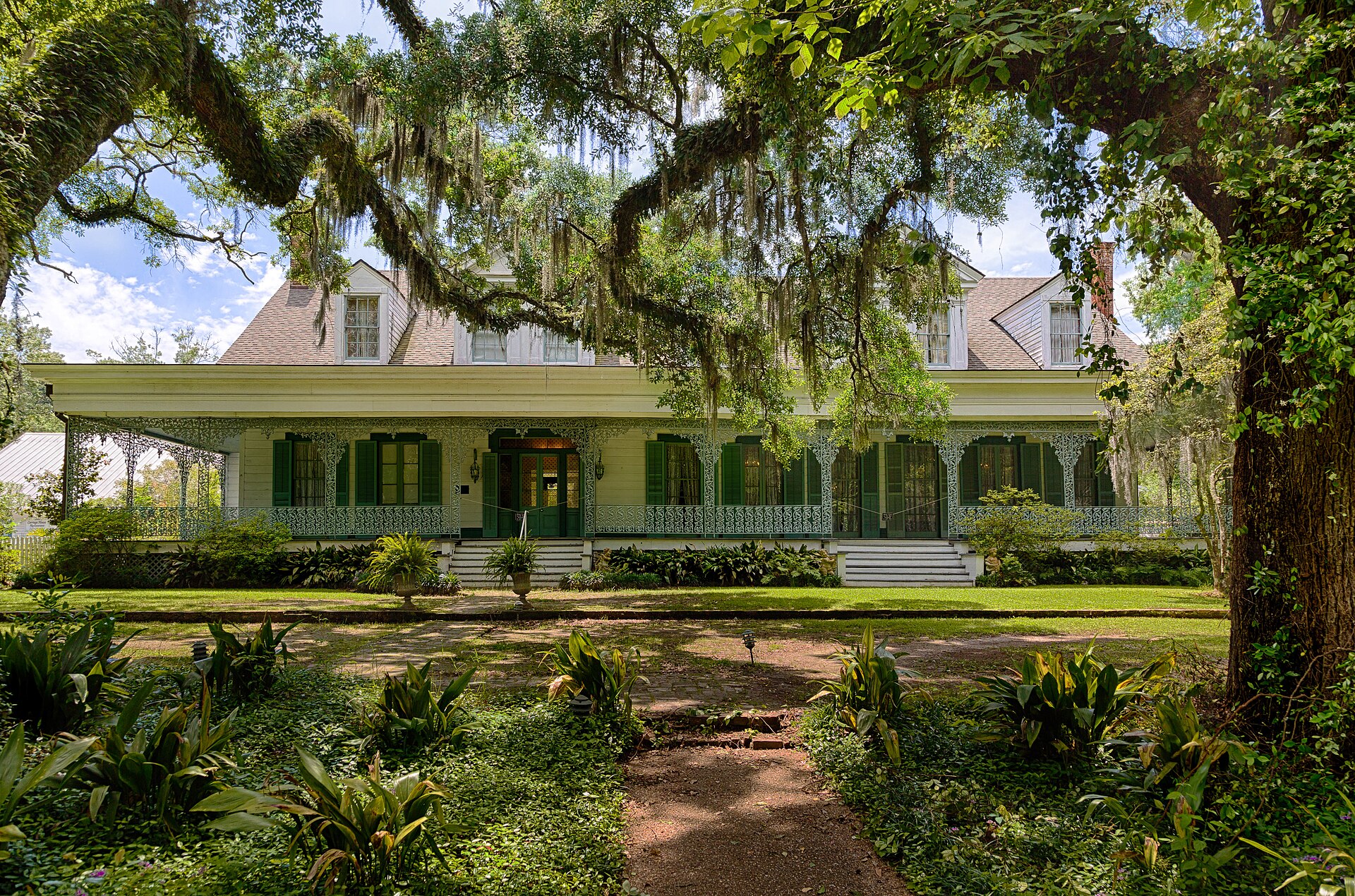 Exterior of the Myrtles Plantation in St. Francisville, Louisiana