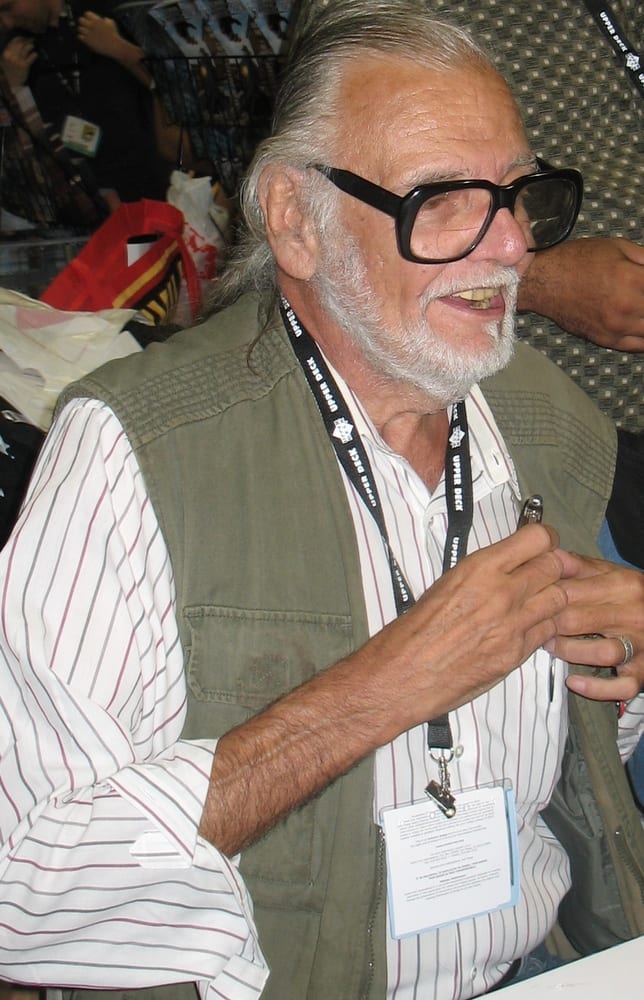 George A. Romero signing autographs at Comic-Con in 2007