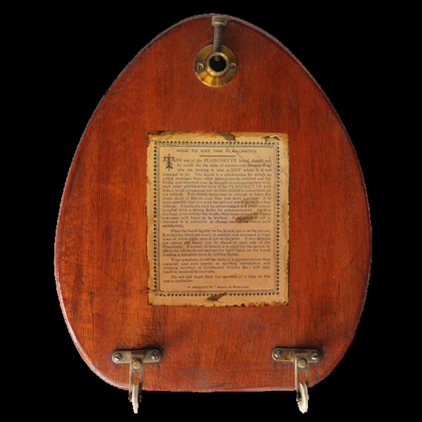 Nineteenth-century planchette used in Spiritualist practices