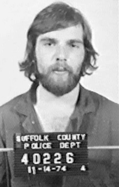 Suffolk County Police Department booking photograph of Ronald DeFeo Jr., taken November 14, 1974