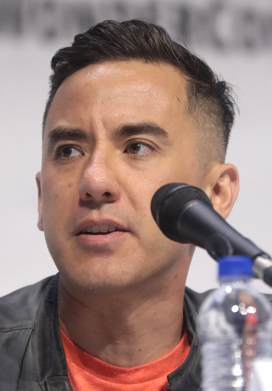 Close-up portrait of Michael Dougherty at WonderCon in Anaheim in 2019