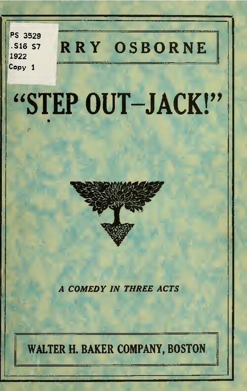 Title page of a nineteenth-century comic work using the name Jack