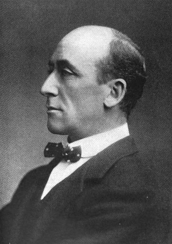 Early twentieth-century portrait of writer Algernon Blackwood